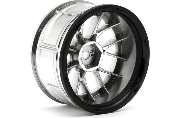 HPI Racing LP29 LM-R Wheel Chrome (2pcs)