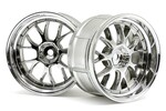 HPI Racing LP32 LM-R Wheel Chrome (2pcs)