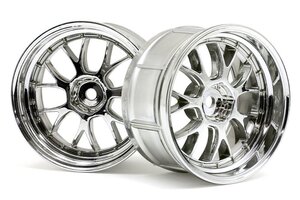 HPI Racing LP32 LM-R Wheel Chrome (2pcs)