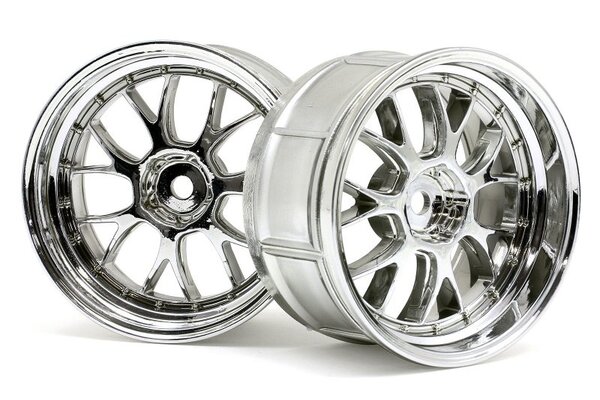 HPI Racing LP32 LM-R Wheel Chrome (2pcs)