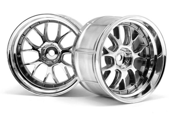 HPI Racing LP35 LM-R Wheel Chrome (2pcs)
