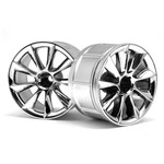 HPI Racing LP35 Wheel ATG RS8 Chrome (2pcs)