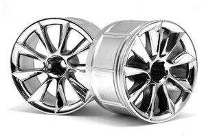 HPI Racing LP35 Wheel ATG RS8 Chrome (2pcs)