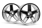 HPI Racing LP29 Wheel MF Type Chrome (3mm Offset/2pcs)