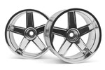 HPI Racing LP32 Wheel MF Type Chrome (6mm Offset/2pcs)