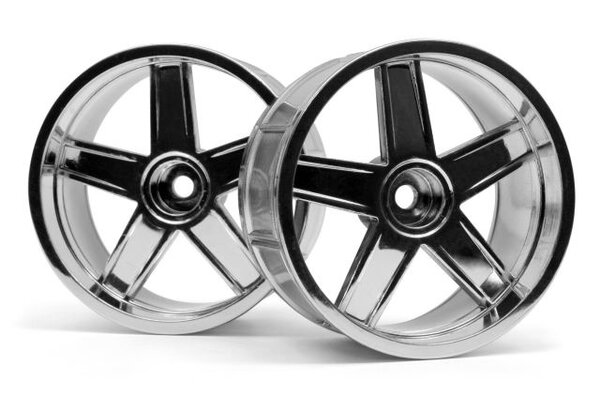 HPI Racing LP35 Wheel MF Type Chrome (9mm Offset/2pcs)