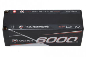 Maclan Racing Graphene 6000mAH 120 C 15.2V Race Formula Battery
