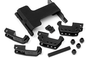 HPI Racing Servo Mount/High Link Bracket Set (Wheely King)