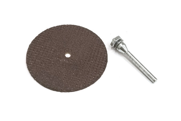 House of Balsa Tuf-Grind 2" Cutoff Wheel With Mandrel