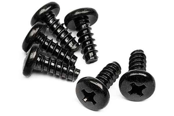 HPI Racing Tp. Binder Head Screw M4X10mm (6pcs)