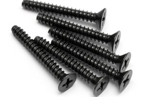 HPI Racing Tp. Flat Head Screw M4X30mm (6pcs)