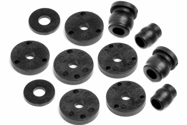 HPI Racing Shock Piston And Ball Set - Blitz/Firestorm