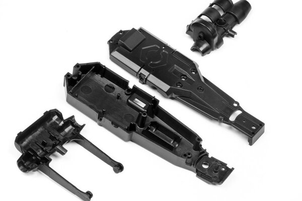HPI Racing Main Chassis/Rear Axle (Q32)