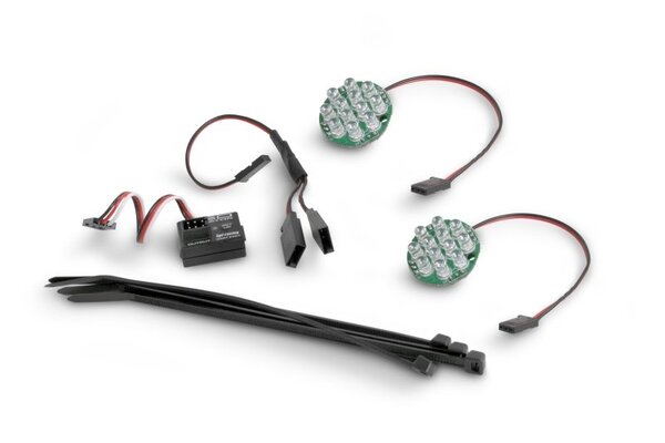 HPI Racing LED Light With Battery Indicator Set (White)