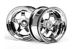 HPI Racing Work Meister S1 Wheel 26mm Chrome (3mm Offset)