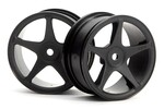 HPI Racing Super Star Wheel (26mm Black) (1mm Offset)