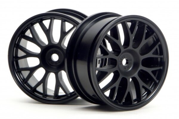 HPI Racing Mesh Wheel 26mm Black (1mm Offset)