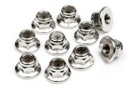 HPI Racing Flanged Lock Nut M3 (10pcs)