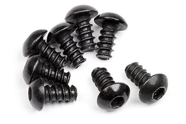 HPI Racing Tp. Button Head Screw M3X6mm (Hex Socket/8pcs) Vorza Flux