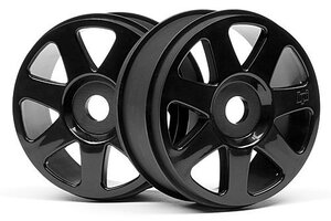 HPI Racing V7 1/8 Wheel Black (42X83mm/2pcs)