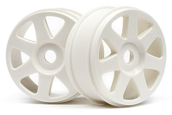 HPI Racing V7 1/8 Wheel White (42X83mm/2pcs)