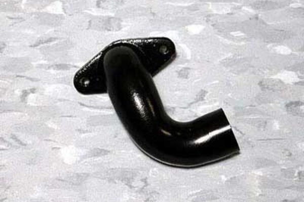 HPI Racing Aluminium Exhaust Header (12-15 Engine)(Black/Nitro 3)