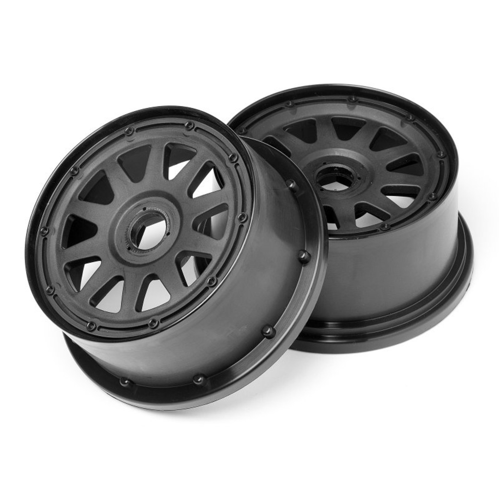 HPI Racing TR-10 Wheel Black (120X65mm/-10mm Offset) Baja