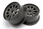 HPI Racing TR-10 Wheel Gunmetal (120X65mm/-10mm Offset) Baja