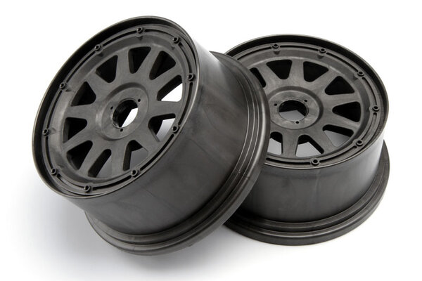 HPI Racing TR-10 Wheel Gunmetal (120X65mm/-10mm Offset) Baja