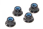 HPI Racing HPIZ684  Flanged Lock Nut M4 (4pcs)