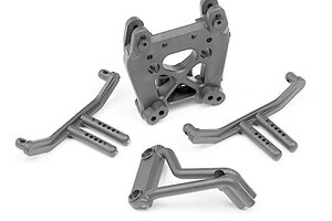 HPI Racing Shock Tower/Body Mount/Roll Bar Set Savage XS