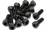 HPI Racing Cap Head Screw M4X10mm (Hex Socket/12pcs)