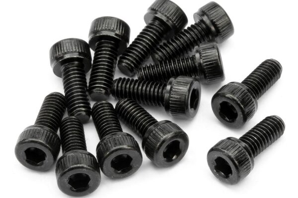 HPI Racing Cap Head Screw M4X10mm (Hex Socket/12pcs)