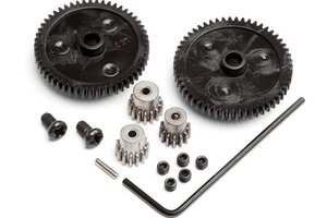 HPI Racing Spur Gear Set (2pcs)/Pinion Gear Set (3pcs) (Recon)