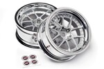 HPI Racing DY-Champion 26mm Wheel (Chrome/Silver/9mm