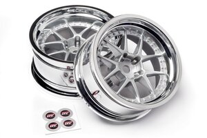 HPI Racing DY-Champion 26mm Wheel (Chrome/Silver/9mm