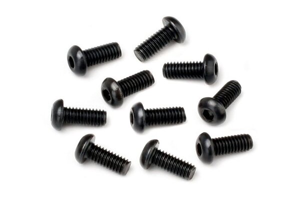 HPI Racing Button Head Screw M2.5X6mm (Hex Socket/10pcs)