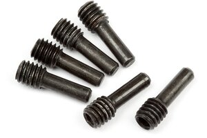 HPI Racing HPI86094  Screw Shaft M4X2.5X12mm (Black/6pcs) Savage X