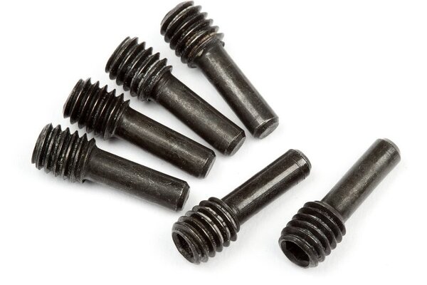 HPI Racing HPI86094  Screw Shaft M4X2.5X12mm (Black/6pcs) Savage X