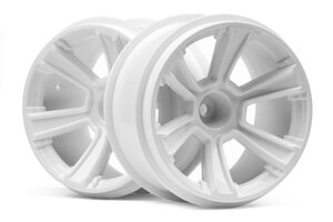HPI Racing 6-Shot MT Wheel (White/2pcs) Jumpshot MT