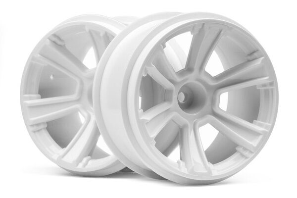 HPI Racing 6-Shot MT Wheel (White/2pcs) Jumpshot MT