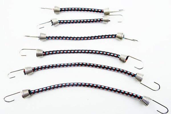 Hot Racing Bungee Cord Kit, for 1/10 Scal