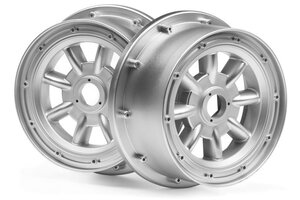 HPI Racing Ml-8 Wheel Silver (120X60mm/2pcs) Baja 5R