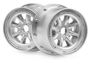 HPI Racing Ml-8 Wheel Silver (120X75mm/2pcs) Baja 5R