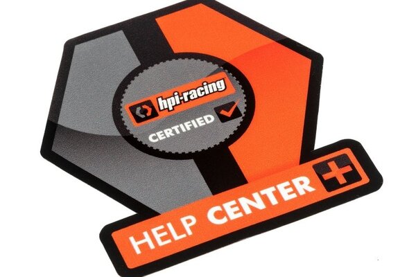 HPI Racing HPI Help Center Shop Window Sticker