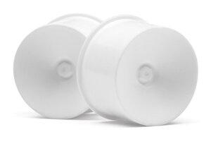 HPI Racing Q32 Dish Wheel Set (White/22X14/4pcs)