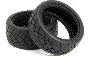HPI Racing X Pattern Radial Tire (26mm) ( D Compound)