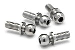 HPI Racing Ball 4.7X6.5mm (4-40/4pcs) 2mm Allen Wrench Required Sprint 2