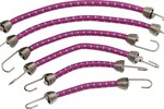 Hot Racing HRAACC468C87  1/10 Scale Bungee Cord Set, Purple/Blue, 6pcs