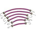 Hot Racing 1/10 Scale Bungee Cord Set, Purple/Blue, 6pcs